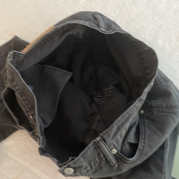 Levi’s Black 514 Jeans Sz 36x32 Slim Straight - Picture 16 of 17